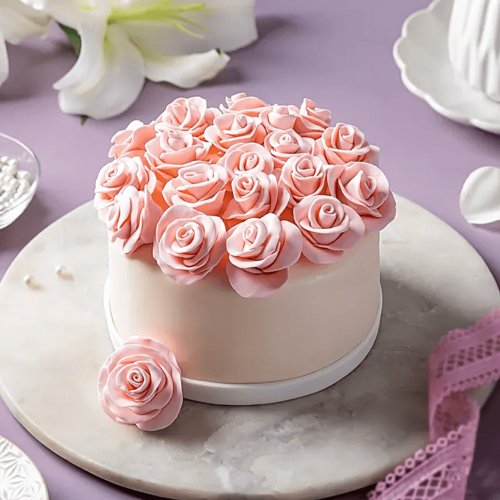 Floral Chocolate Celebrations Cake