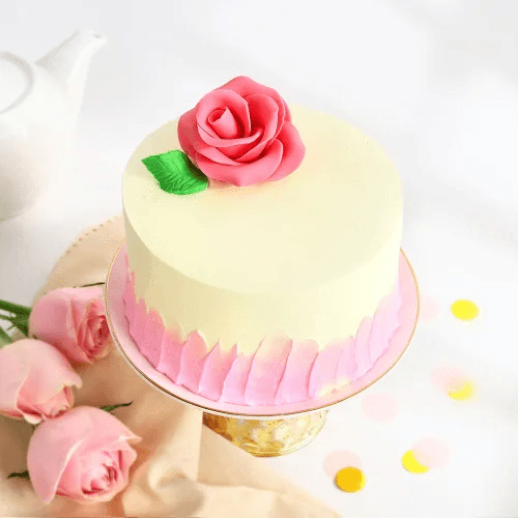 Blush Rose Mini Cake 300gm