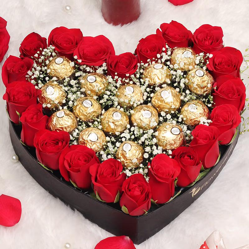 Chocolate Heart Bouquet