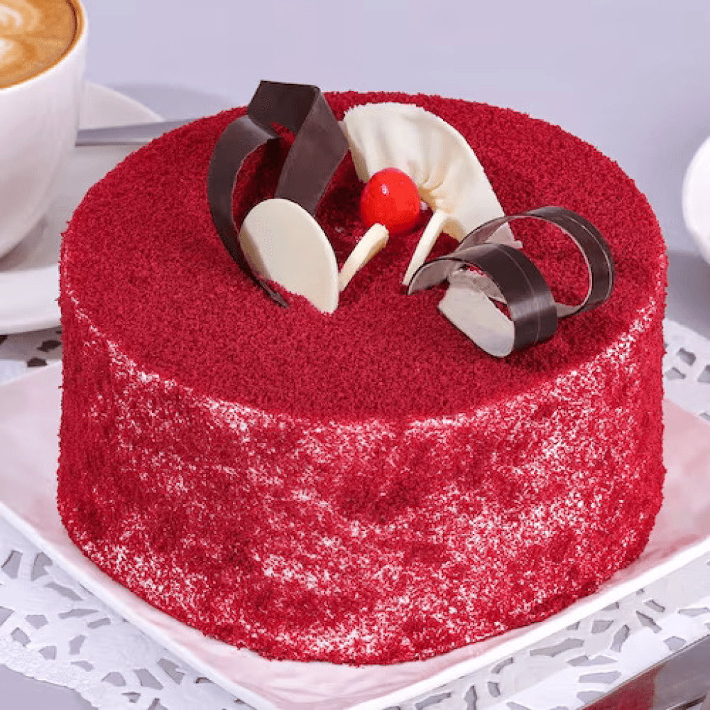Elegant Red Velvet Cake